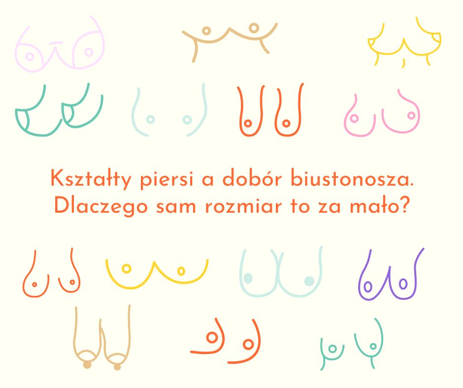 różne kształty piersi